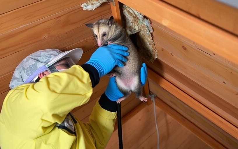 Roof & Ceiling Possum Removal in Hastings